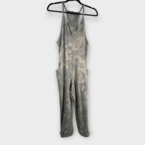 NWT Wild Fable Camouflage Jumpsuit – XS – Grey – Racerback Pocketed Jumpsuit